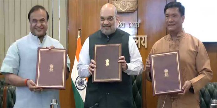 Assam-Arunachal Pradesh Border Issue: असम और अरुणाचल के बीच हुआ सीमा समझौता