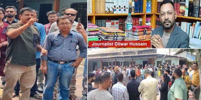 असम: बैंक अधिकारी से सवाल पूछने पर पत्रकार दिलवर हुसैन को किया गया गिरफ्तार